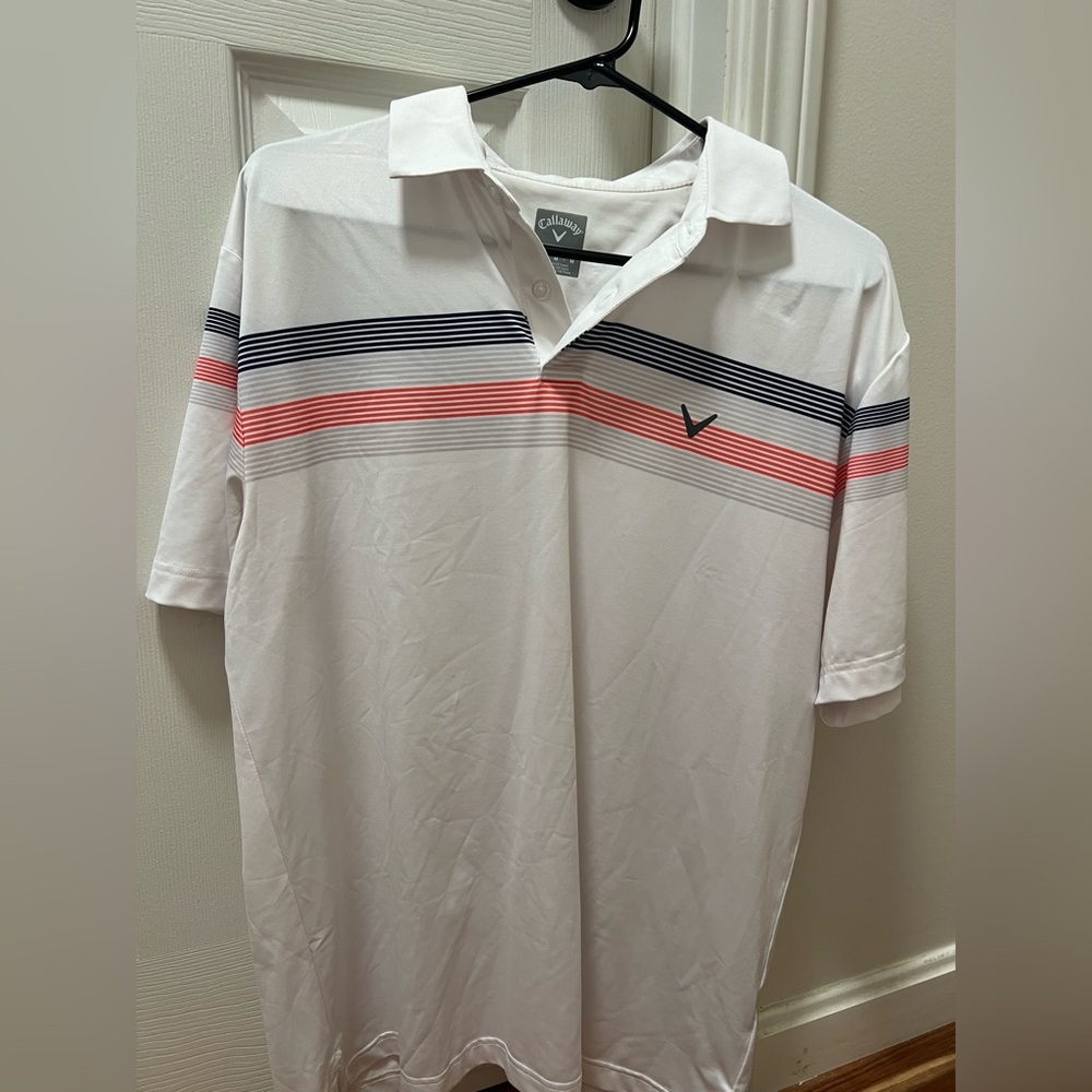 Callaway Classic White Opti-Dri Polo